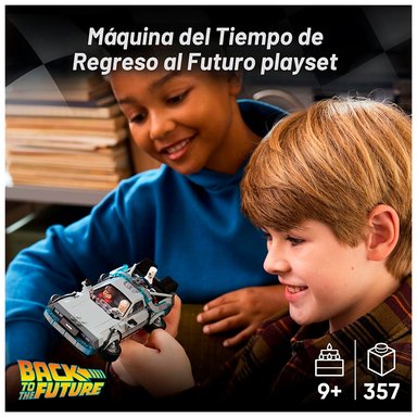 LEGO SPEED CHAMPIONS DELOREAN REGRESO AL FUTURO 77256 - 3