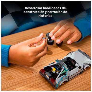 LEGO SPEED CHAMPIONS DELOREAN REGRESO AL FUTURO 77256 - 6