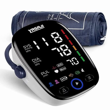 TENSIÓMETRO DE BRAZO CON VOZ YASAJI - FC-BP103 - 1
