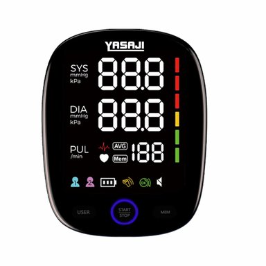 TENSIÓMETRO DE BRAZO CON VOZ YASAJI - FC-BP103 - 3