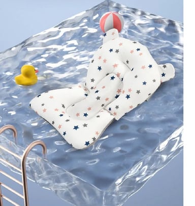 TINA BAÑERA PLEGABLE CON TEMPERATURA MAS COJÍN PARA BEBE VERDE - 5