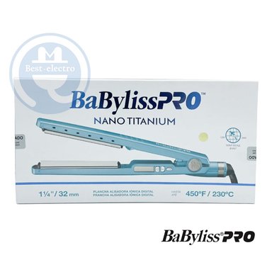 ALISADORA BABYLISS PROFESIONAL BNT4091TPE NANO TITANIUM DIGITAL AZUL. - 2