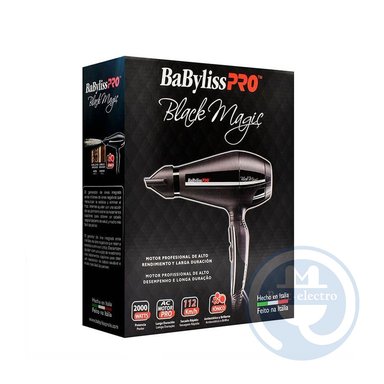 SECADOR BABYLISS PRO B6400PE 2000W FESIONAL BLACK MAGIC - 2
