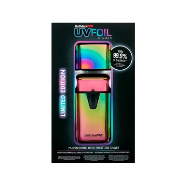 AFEITADORA BABYLISS PRO FXLFS1RB METÁLICA BABYLISSPRO UVFOIL UNA HOJA CON DESINFECCIÓN UV - 3