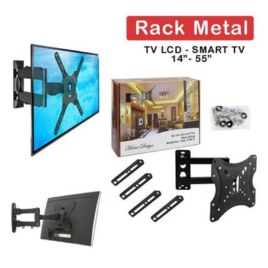 RACK PARA TV SOPORTE MÓVIL PLEGABLE PARA LCD LED SMART 32 55 - 1