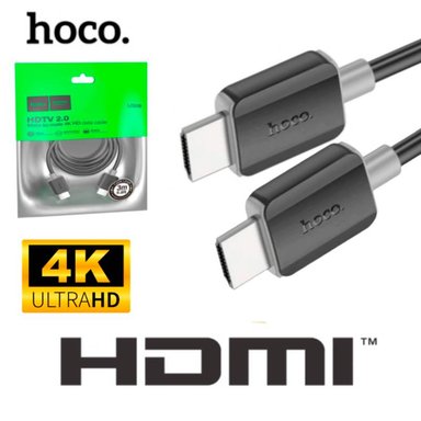 CABLE HOCO HDMI A HDMI TRANSMICION 4K Y 60HZ US08 3 METROS. - 1