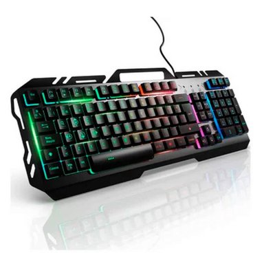 TECLADO CON LUCES RGB GAMER TOUCH KEYBORD ILUMINADO - 2