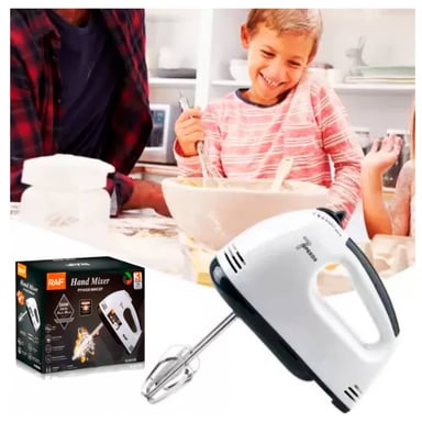 BATIDOR A MANO R-6633B MESCLADORA REPOSTERIA PASTELERIA 7 VELOCIDADES - 2