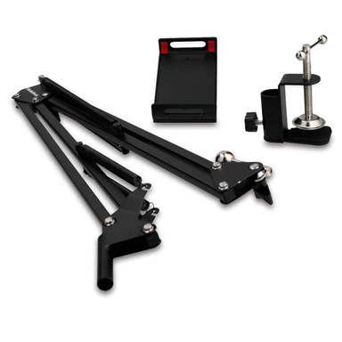 SOPORTE SUJETADOR BRAZO ARTICULADO METÁLICO FLEXIBLE CELULAR TABLET - 6