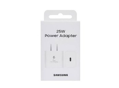 ADAPTADOR SAMSUNG 25W PARA GALAXY S21FE CARGADOR EDITION ECOLOGICO 2023 BLANCO - 1