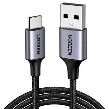 CABLE DE CARGA RÁPIDA USB-A A USB-C 2M UGREEN US288 GRIS - 1