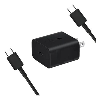 CARGADOR DE 25W COMPATIBLE CON A55/A56/A57 - NEGRO - 3