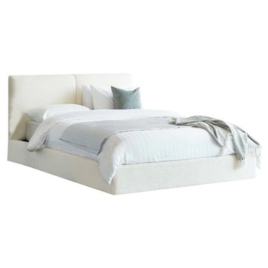 CAMA TAPIZADA CALIFORNIA COZZY IVORY QUEEN - 2