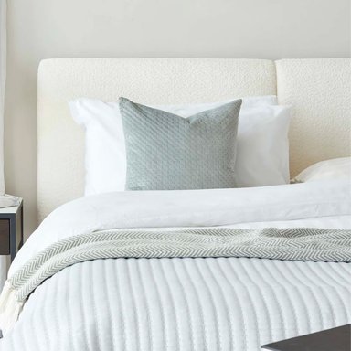 CAMA TAPIZADA CALIFORNIA COZZY IVORY QUEEN - 3