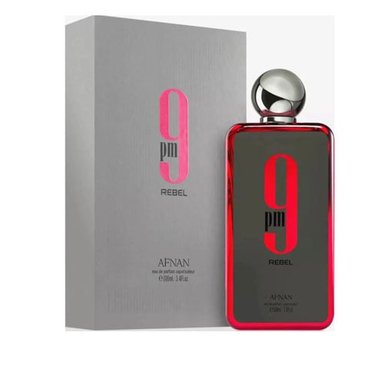 PERFUME AFNAN 9PM REBEL (RED) UNISEX 3.4 OZ EDP SP - 1