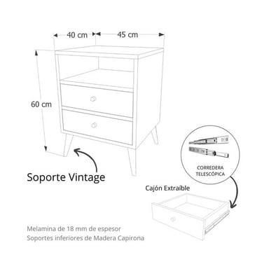 VELADOR VINTAGE ALASTOR CORICHA HOME - 4
