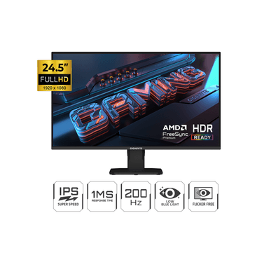 MONITOR GIGABYTE GS25F2 24.5' IPS 1920 X 1080 1MS 200HZ HDMI - 1