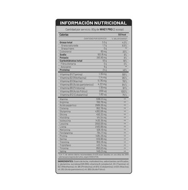 PROTEÍNA UNIVERSE NUTRITION WHEY PRO 3KG CHOCOLATE - 2
