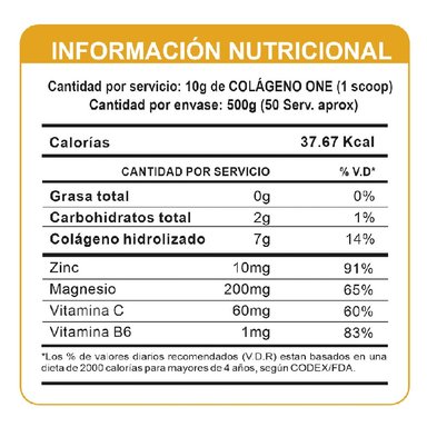 COLÁGENO ONE 500 GR INN FRUIT PUNCH + SHAKER INNOVATE NUTRITION - 2