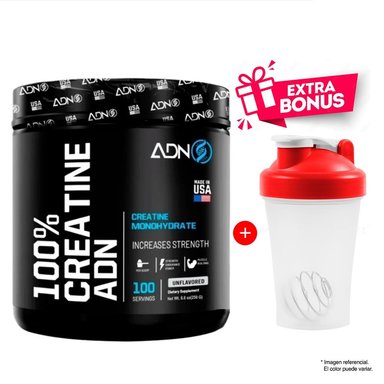 CREATINA 250 GR ADN NUTRITION SABOR NATURAL - 1