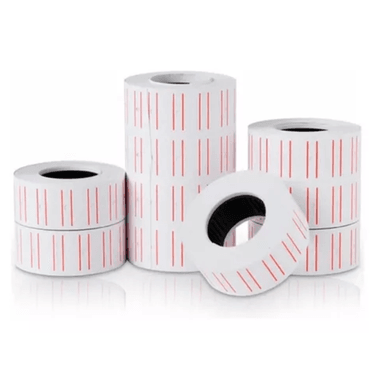 ETIQUETAS PRECIOS MX5500 MAQUINA STICKERS POR 30 ROLLOS MÁS 3 TINTES - 2