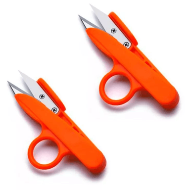 2 UNIDAD TIJERA PIQUETERA IDEAL PARA CORTAR HILOS COSTURA BORDADO - 1
