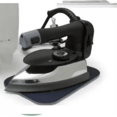 PLANCHA A VAPOR 1300W ES-300L INDUSTRIAL SILVER STAR PESADA CON 3 ZAPATAS MÁS 1 FILTRO DE AGUA SUPER KIT - 3