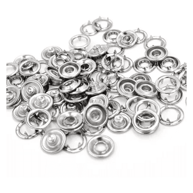 1000 BROCHES DE METAL R15 BOTONES PRESIÓN BOTONES PARA BODY - 2