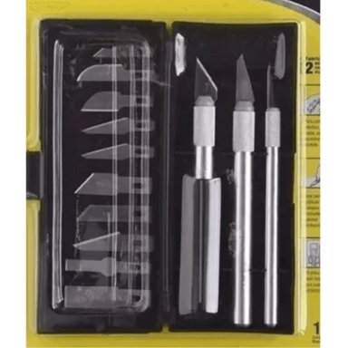 PLANCHA TABLA CORTE A1 60X90 CM MÁS CUTTER BISTURI 13 PZAS - 2