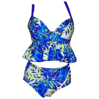 ROPA DE BAÑO PUSH UP LICRA MUJER AZUL GN-TARION -MIN GL-48 - 1