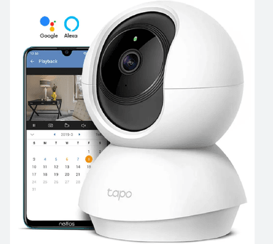 CÁMARA C200 WIFI FULL HD 1080MPX SEGURIDAD TP-LINK TAPO GIRATORIA 360° - 1
