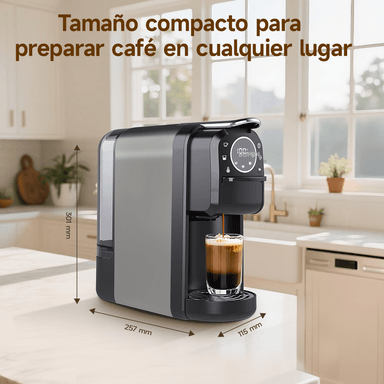 CAFETERA DE CÁPSULAS BOMIDI CM01 NEGRA - 7