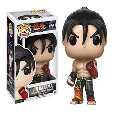 FIGURA FUNKO POPS FUNKO POP GAMES TEKKEN JIN KAZAMA 173 - 1