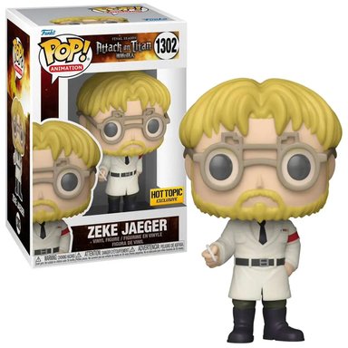 FIGURA FUNKO POPS ATTACK ON TITAN ZEKE JAEGER 1302 HOT TOPIC EXCLUSIVE - 1
