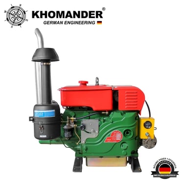 MOTOR KHOMANDER PETROLERO DIESEL LD 35 HP ARRANQUE ELÉCTRICO - 2