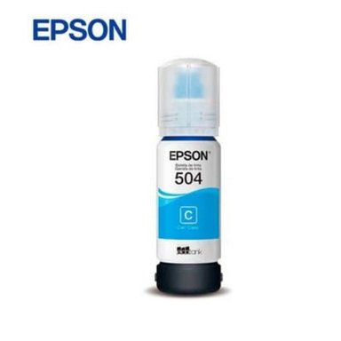 TINTA EPSON AZUL T504 CYAN - 2