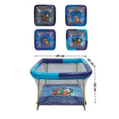 '
CORRAL PARA BEBES ACOLCHADO MIKA NIÑO COLOR ALEATORIO - 2
