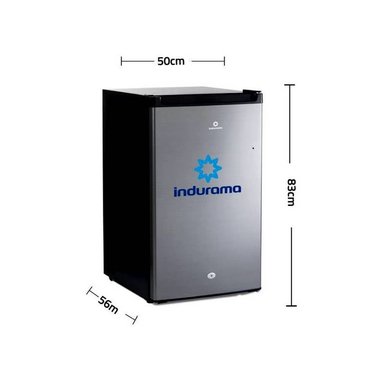 FRIGOBAR INDURAMA RI-159CR 122 LITROS SILVER - 2
