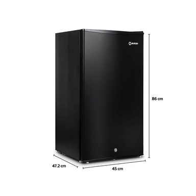 FRIGOBAR-REFRIGERADORA MIRAY RM-93M CON LLAVE NEGRO 93 L - 2