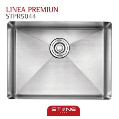 LAVADERO DE ACERO PREMIUM STPR5044 STONE - 2