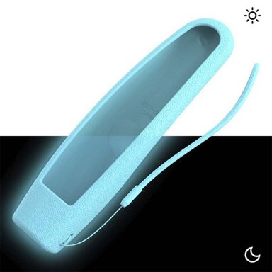 FUNDA CASE PROTECTORA CONTROL LG MAGIC MR20 CELESTE FOSFORESCENTE - 2