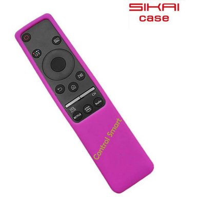 CONTROL A1 BN59-01310 REMOTO TV SAMSUNG SMART + FUNDA SILICONA ROSADA - 2