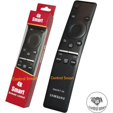 CONTROL A1 BN59-01310 REMOTO TV SAMSUNG SMART + FUNDA SILICONA ROSADA - 3
