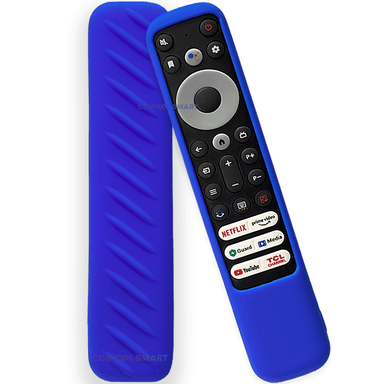 FUNDA PROTECTORA DE SILICONA PARA CONTROL REMOTO TCL- AZUL - 1