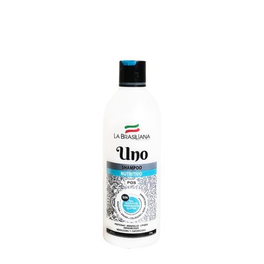 SHAMPOO UNO LA BRASILIANA 500G + REACONDICIONADOR DUE 500G + MASCARA RECONSTRUCTORA 250G - 2