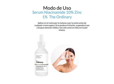 SERUM NIACINAMIDE 10% ZINC 1% THE ORDINARY 30ML - 3