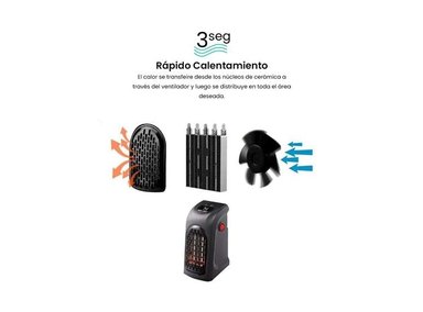 PACK 3 CALEFACTOR HANDY HATER 400WSTS - 3
