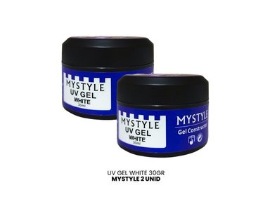 MYSTYLE UV GEL WHITE 30GR 2 UNID - 2