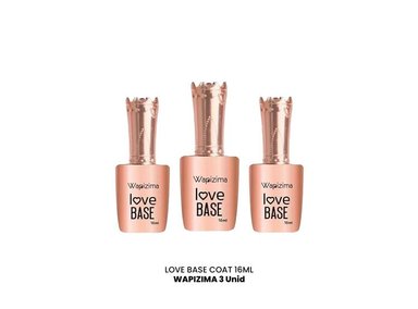 WAPIZIMA LOVE BASE COAT 16ML 3 UNID - 2