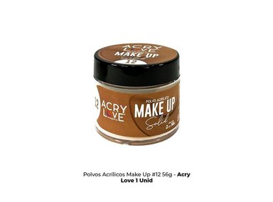 POLVOS ACRÍLICOS MAKE UP #12 56G - 2
